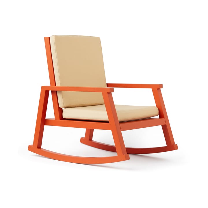 Sedia a dondolo Carl Larsson, Arancione, colore naturale Kid's Concept