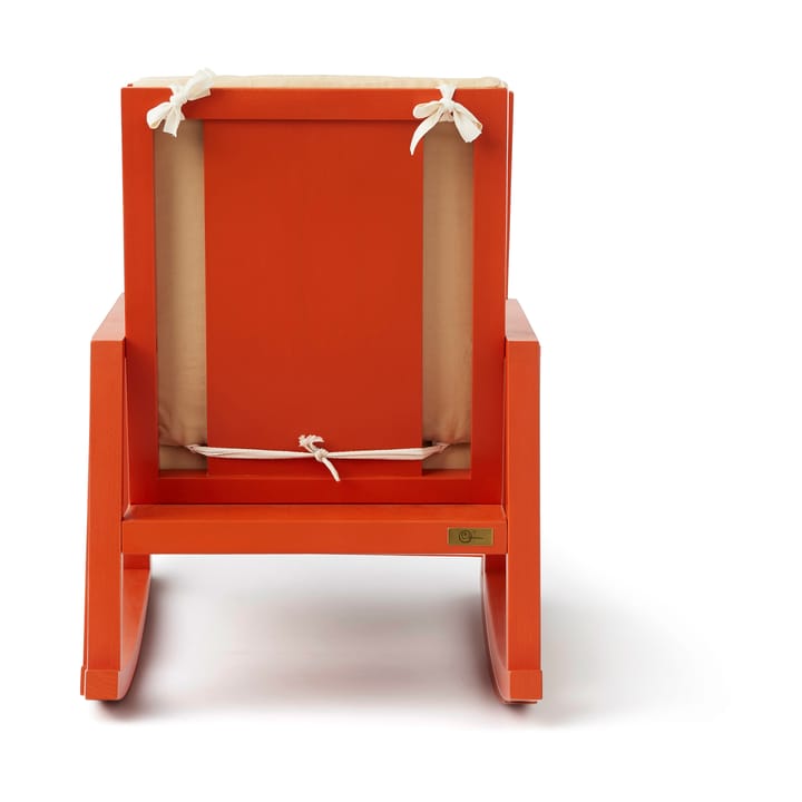 Sedia a dondolo Carl Larsson, Arancione, colore naturale Kid's Concept