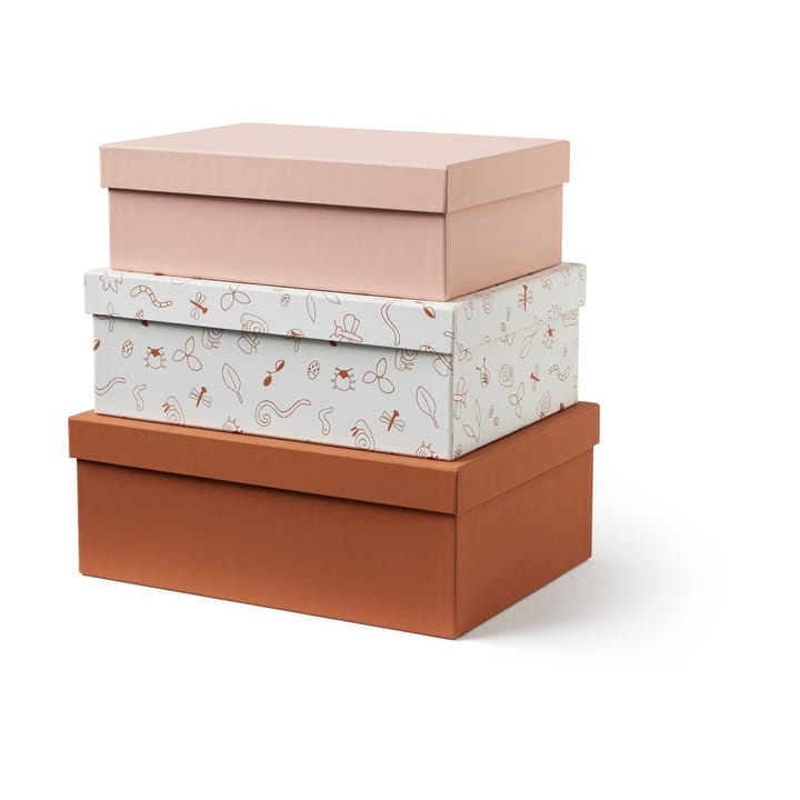 Set di contenitori Kid's Base, Rosa Kid's Concept