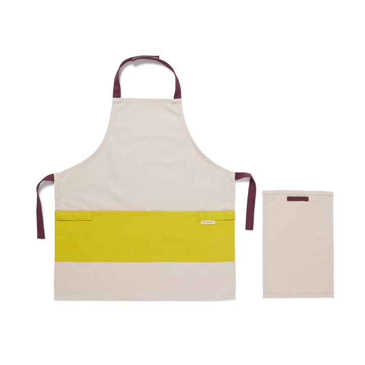 Set grembiule Kid's Hub, Grigio Kid's Concept