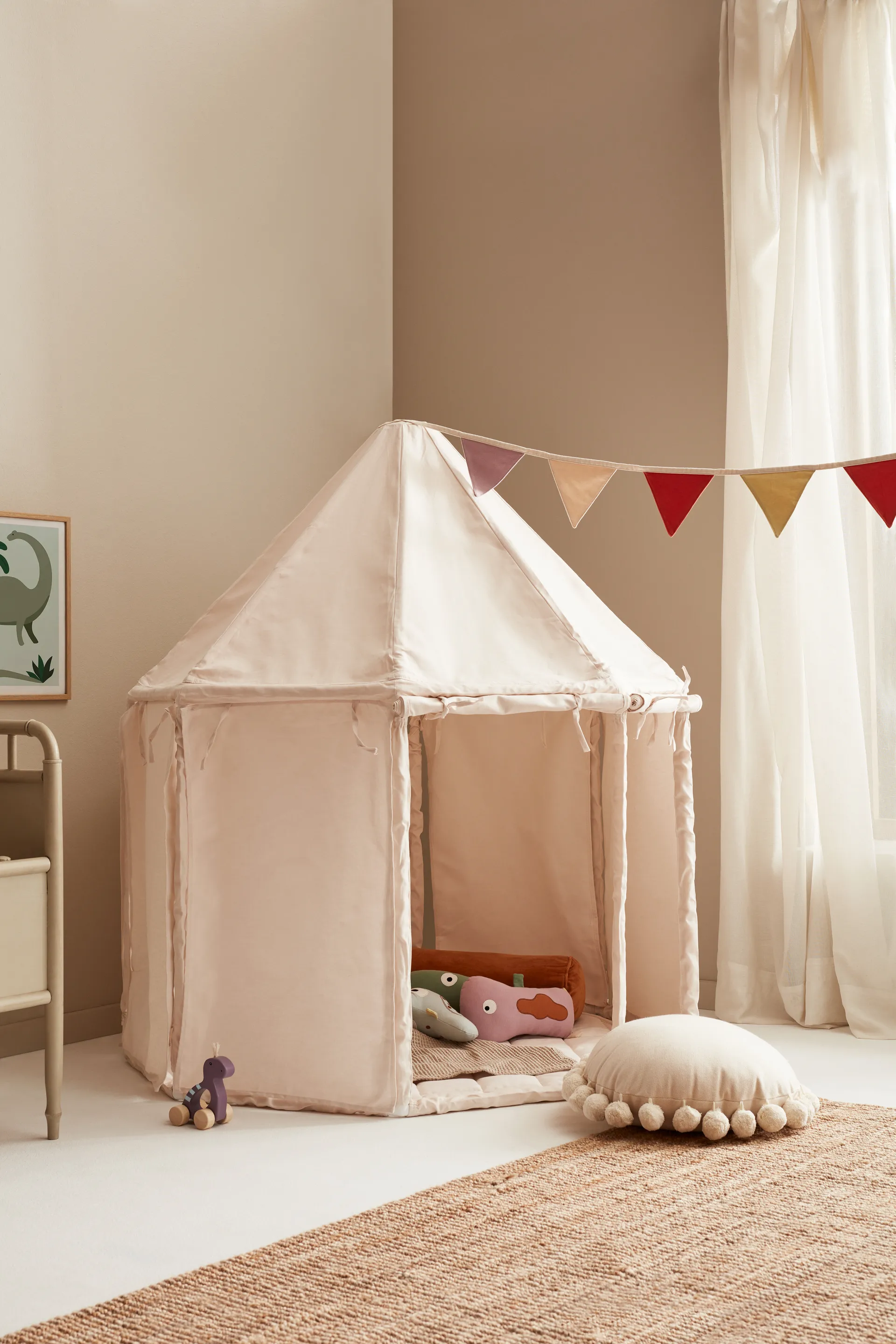Tenda a padiglione Kid's Base, Bianco naturale Kid's Concept