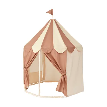 Tenda a padiglione Kid's Base - Riga marrone - Kid's Concept