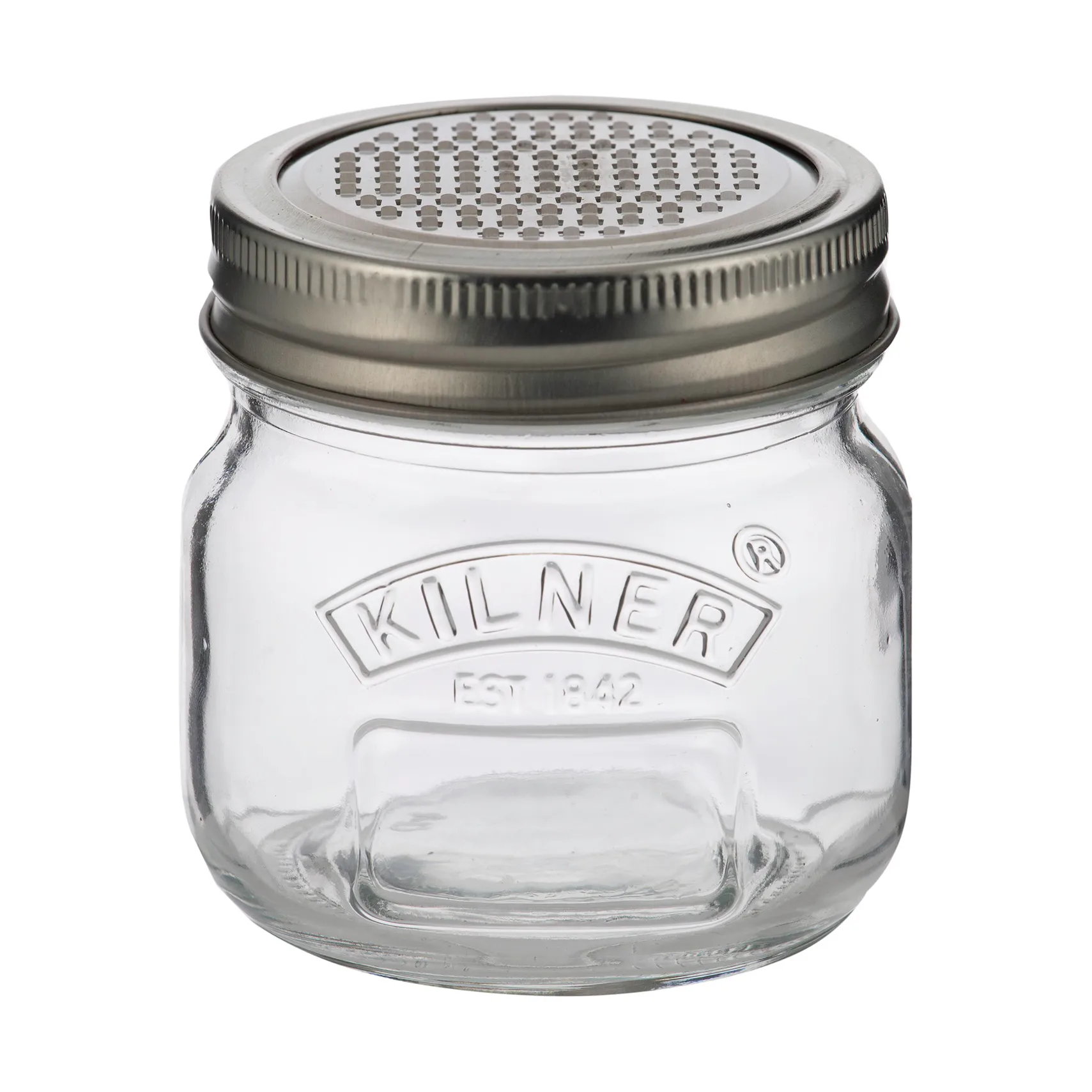 Barattolo Kilner con coperchio grattugia, Silver-chiaro, 250 ml Kilner