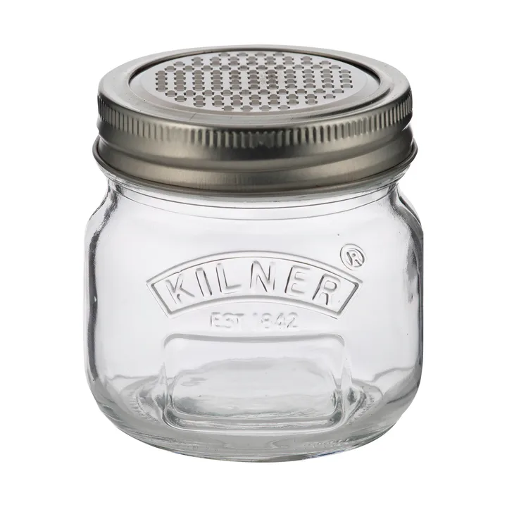 Barattolo Kilner con coperchio grattugia - Silver-chiaro, 250 ml - Kilner
