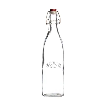 Bottiglia Kilner con chiusura a leva - Trasparente, 1 L - Kilner