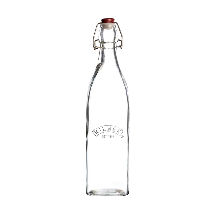 Bottiglia Kilner con chiusura a leva - Trasparente, 1 L - Kilner