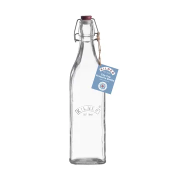 Bottiglia Kilner con chiusura a leva - Trasparente, 1 L - Kilner