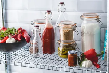 Bottiglia Kilner con chiusura a leva - Trasparente, 1 L - Kilner