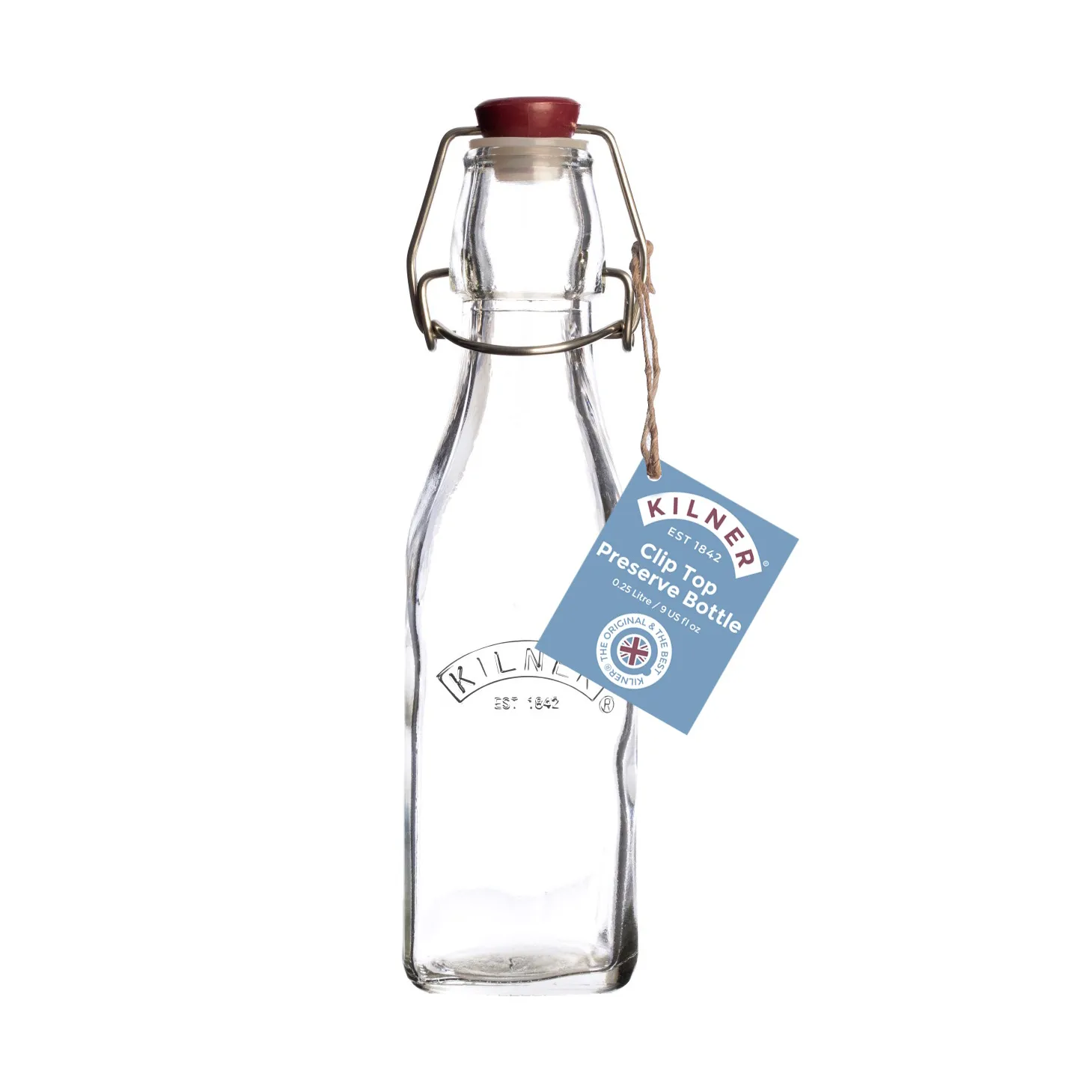 Bottiglia Kilner con chiusura a leva, Trasparente, 250 ml Kilner