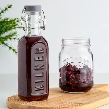 Bottiglia Kilner con chiusura a leva - Trasparente, 300 ml - Kilner