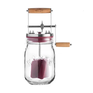 Churn di burro Kilner - Chiaro-rosso, 1 L - Kilner