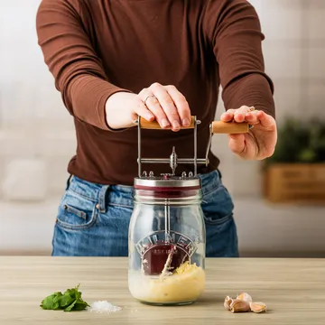 Churn di burro Kilner - Chiaro-rosso, 1 L - Kilner