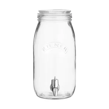 Distributore di bevande Kilner con rubinetto - Trasparente, 3 L - Kilner