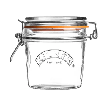 Kilner barattolo rotondo con chiusura a leva - Trasparente, 350 ml - Kilner