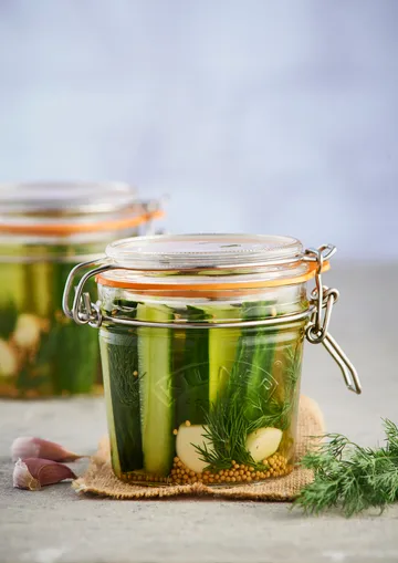 Kilner barattolo rotondo con chiusura a leva - Trasparente, 350 ml - Kilner