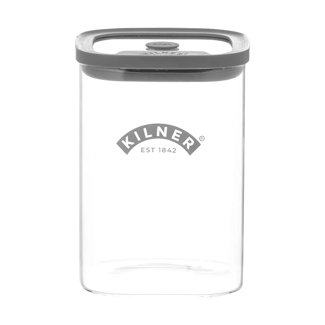 Kilner FRESH barattolo per conservazione, Trasparente-grigio, 1 L Kilner