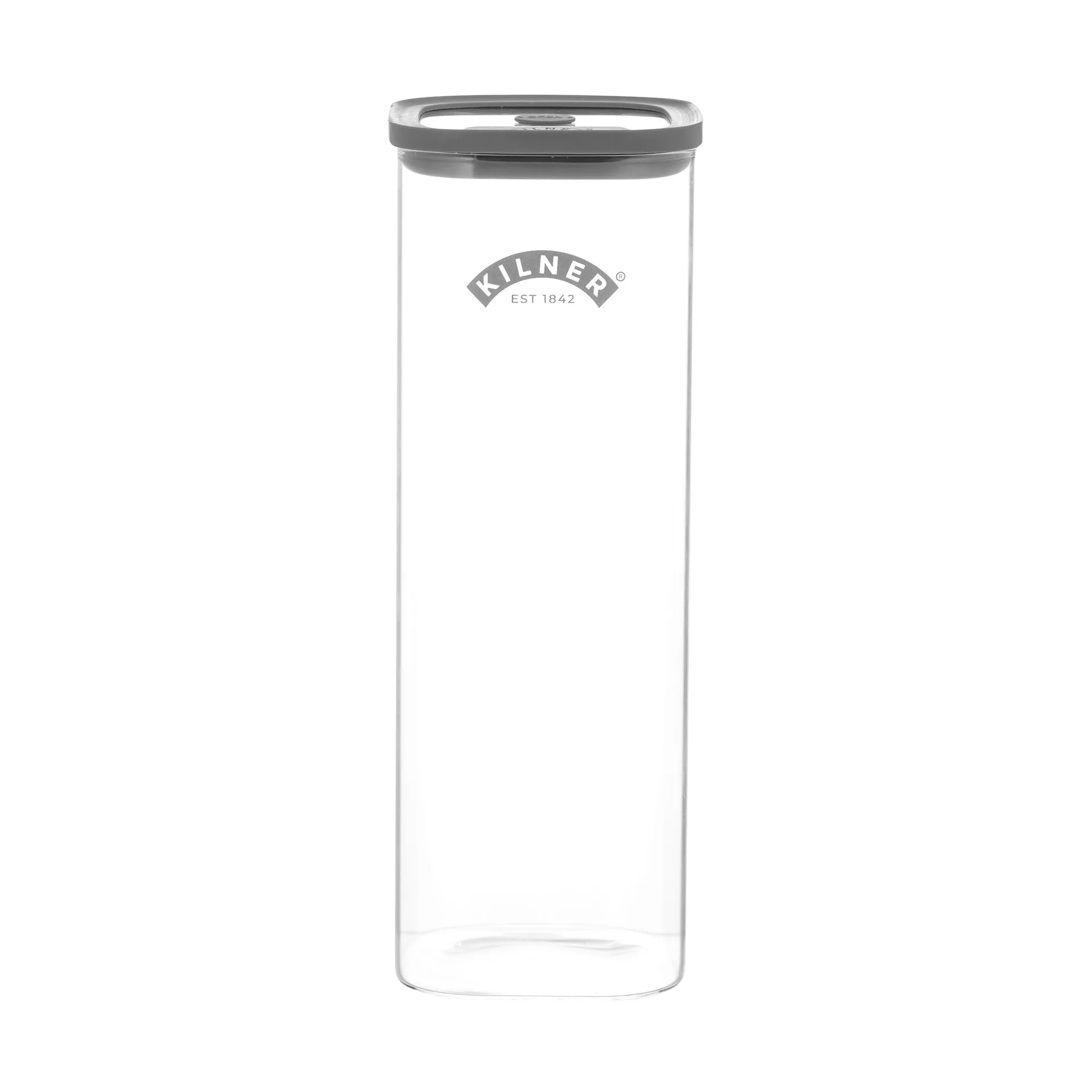 Kilner FRESH barattolo per conservazione, Trasparente-grigio, 2 L Kilner