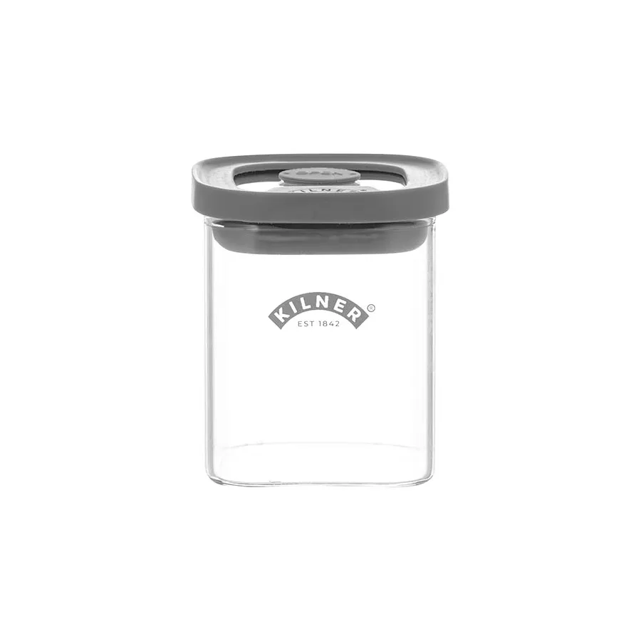 Kilner FRESH barattolo spezie quadrato, Chiaro-grigio, 160 ml Kilner