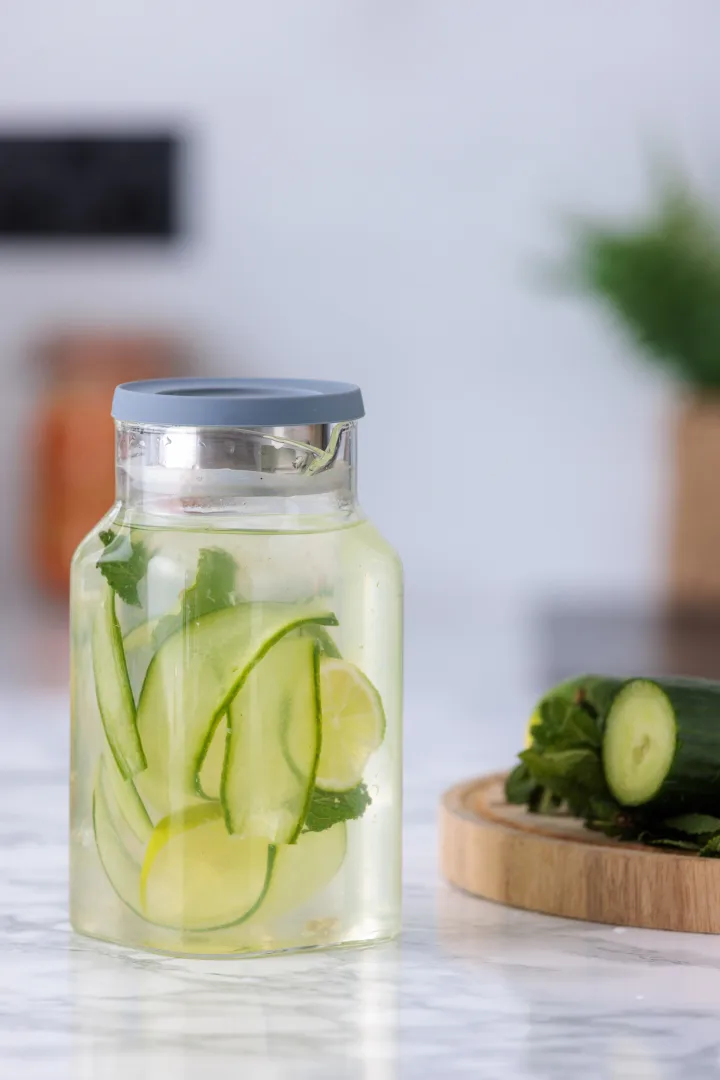 Kilner FRESH brocca frigorifero, Trasparente-grigio, 1,2 L Kilner