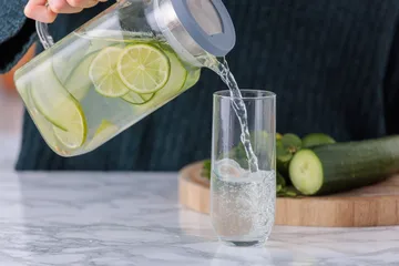 Kilner FRESH brocca frigorifero - Trasparente-grigio, 1,2 L - Kilner