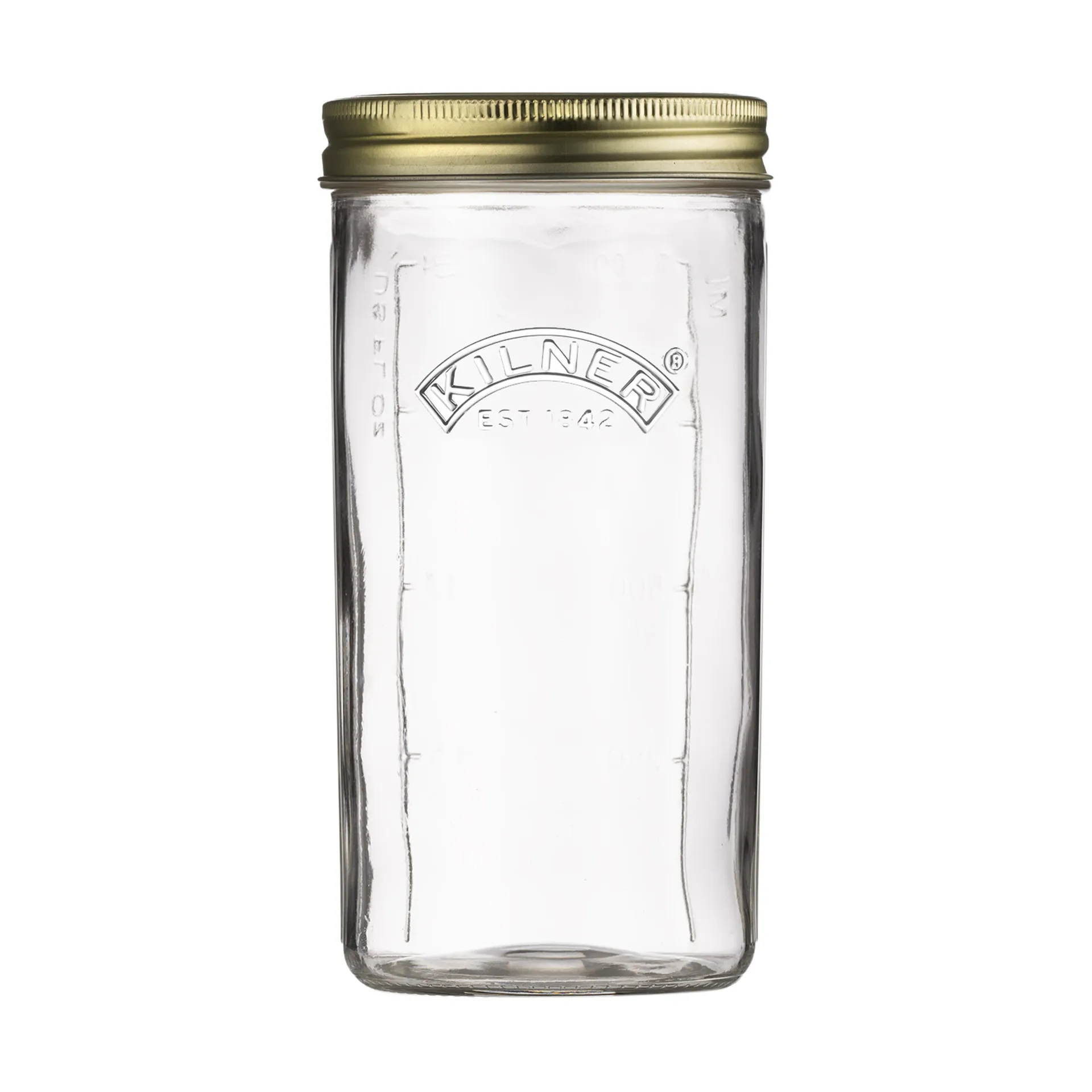Kilner WIDE barattolo per conserve, Chiaro-oro, 1 L Kilner