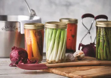 Kilner WIDE barattolo per conserve - Chiaro-oro, 1 L - Kilner