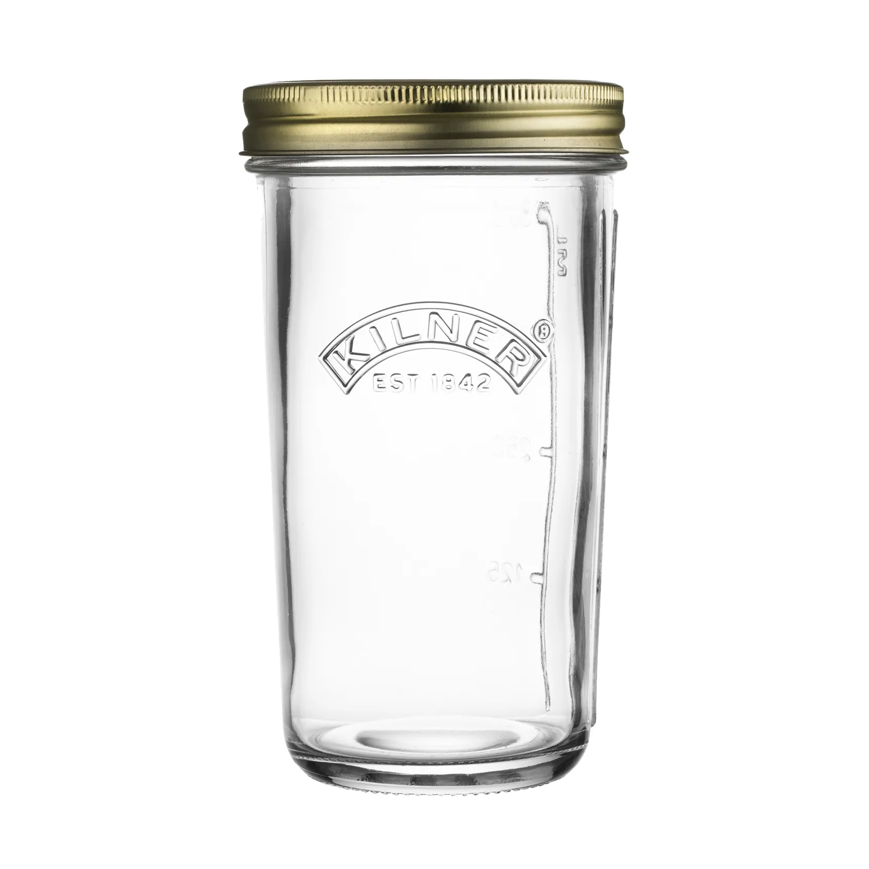 Kilner WIDE barattolo per conserve, Trasparente-oro, 0,5 L Kilner