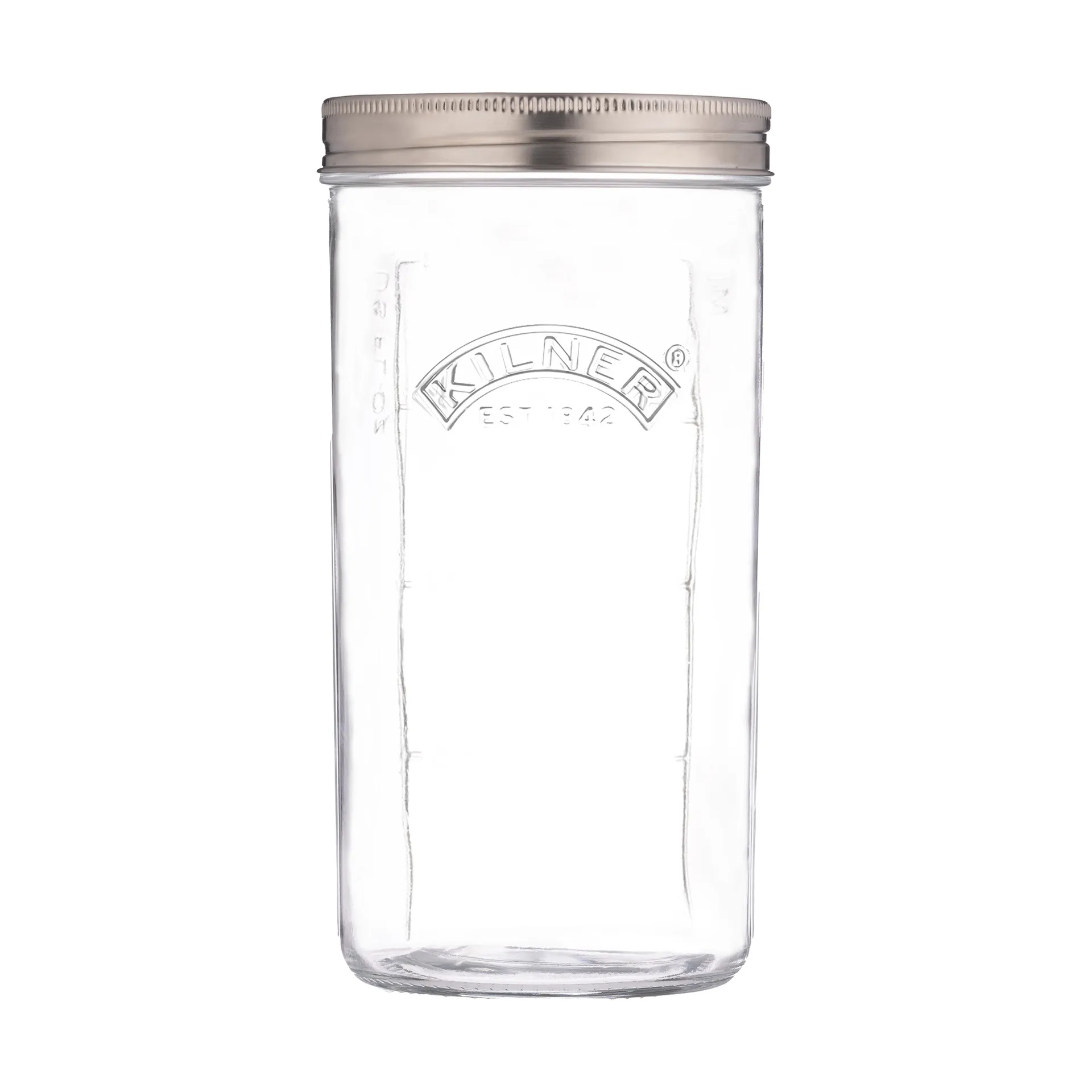Set di fermentazione Kilner, Chiaro-acciaio inox, 1 L Kilner