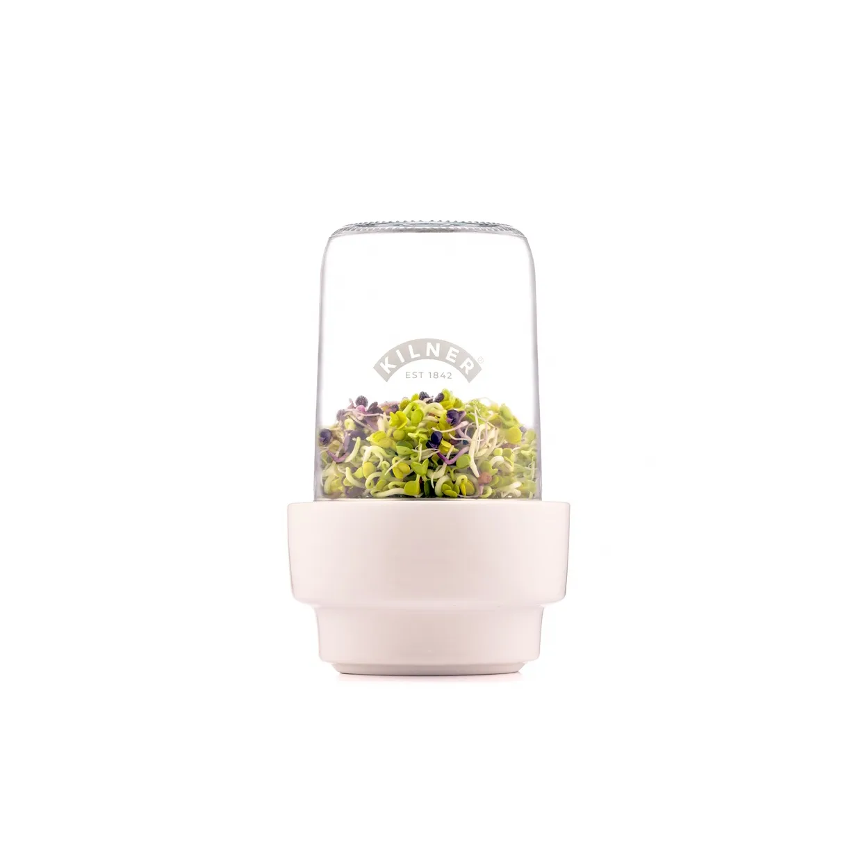 Set per germinazione Kilner, Chiaro-bianco, 500 ml Kilner