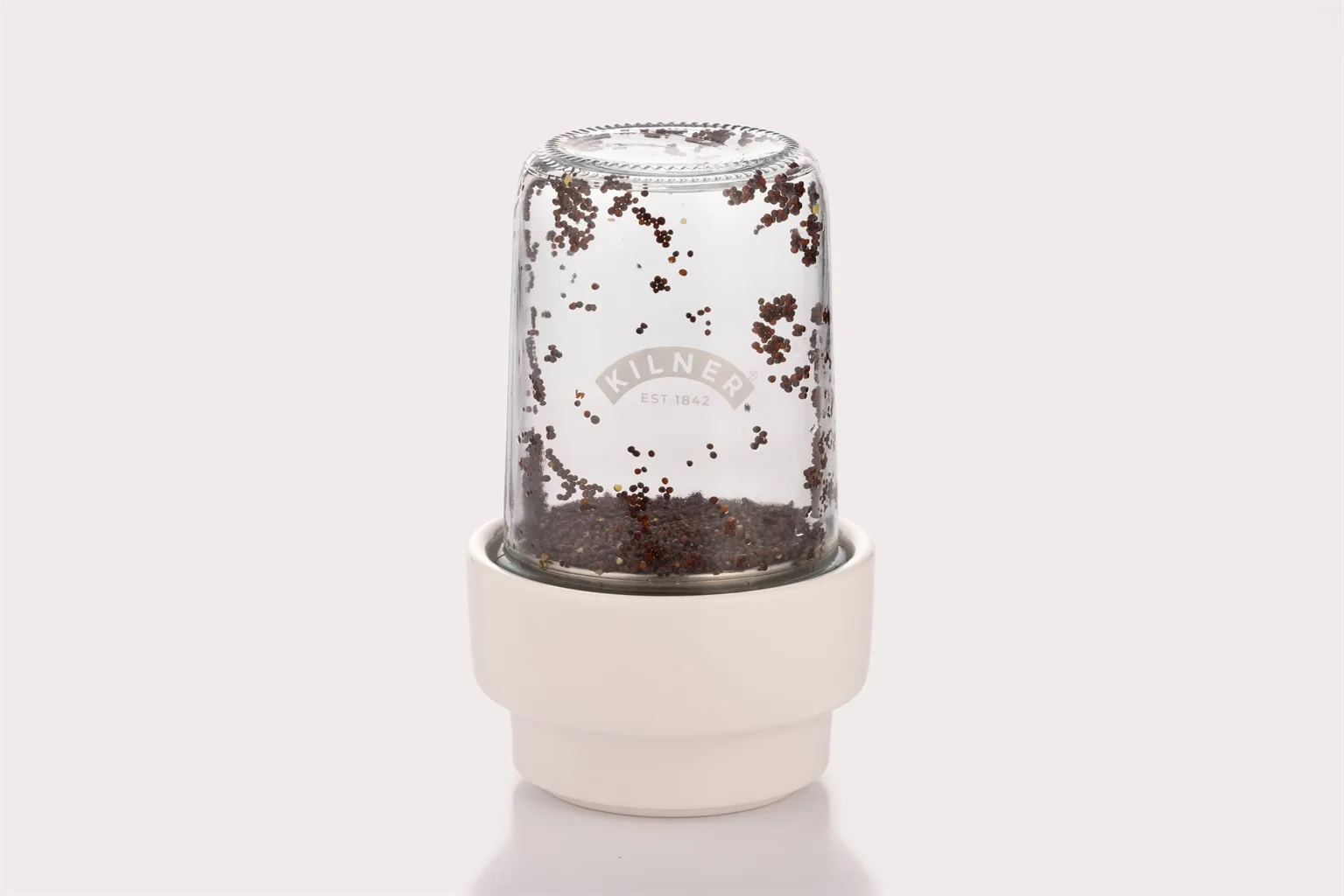 Set per germinazione Kilner, Chiaro-bianco, 500 ml Kilner