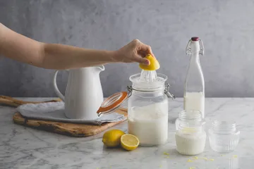 Vasetto per conserve Kilner quadrato con chiusura a leva - Trasparente, 1,5 L - Kilner