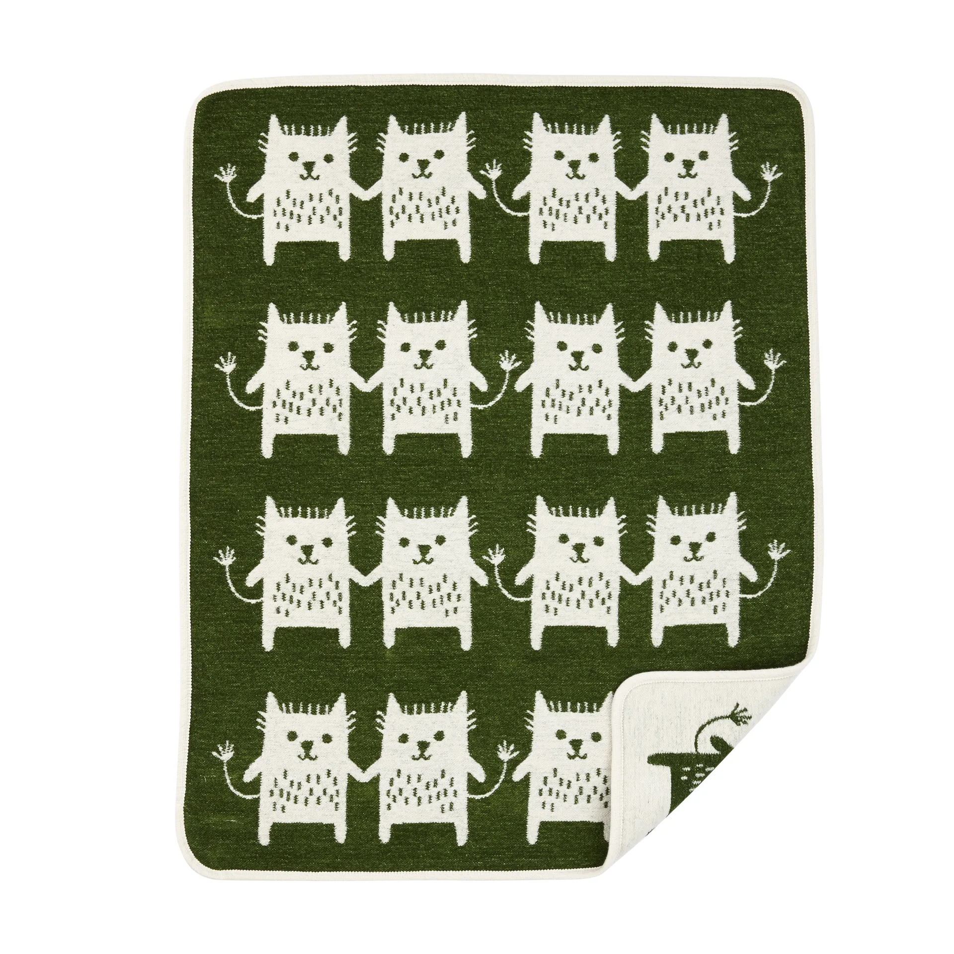 Coperta in ciniglia Little me
, verde Klippan Yllefabrik