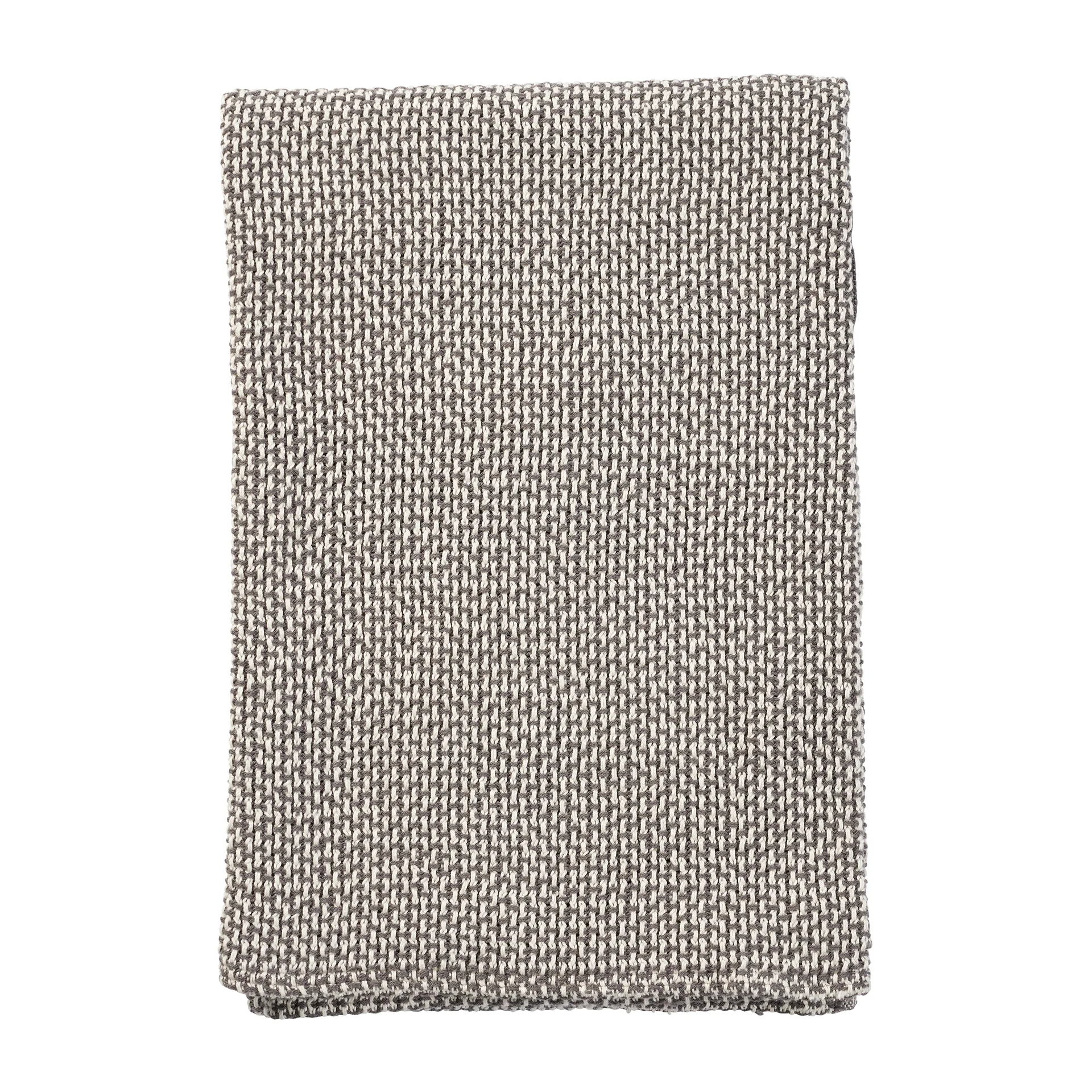 Coperta in cotone Basket 130x180 cm, Grigio Klippan Yllefabrik