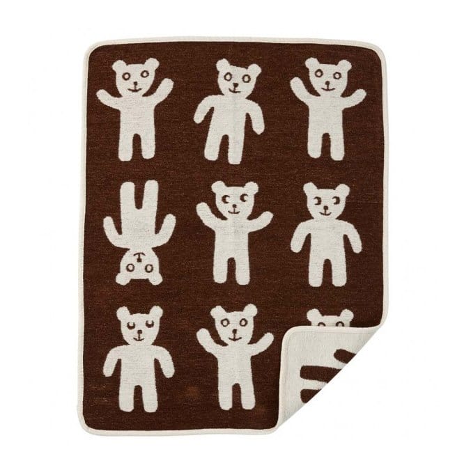 Coperta per bambini Bruno  - marrone - Klippan Yllefabrik