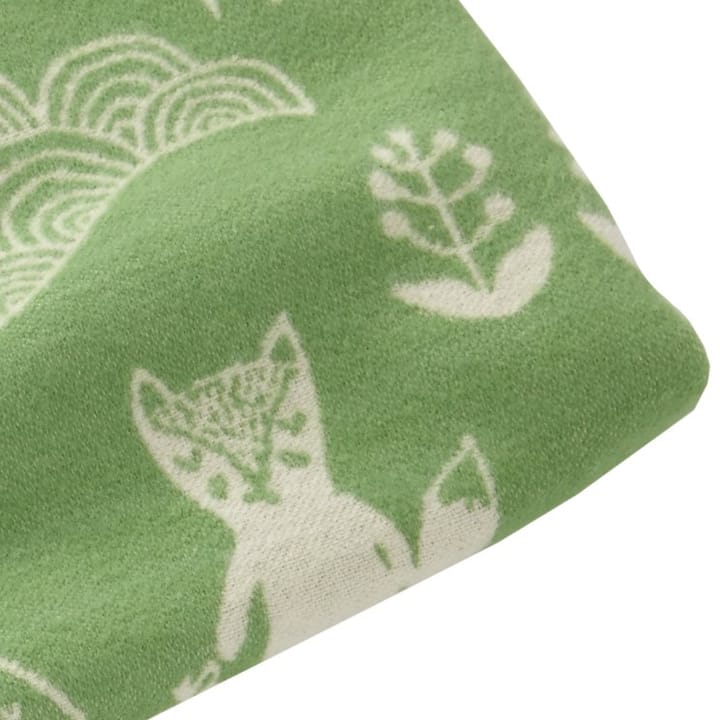 Coperta per bambini Little bear, verde Klippan Yllefabrik