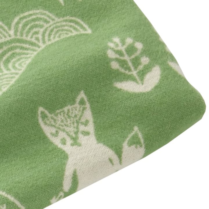 Coperta per bambini Little bear - verde - Klippan Yllefabrik