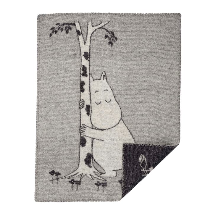 Coperta per bambini Moomin Tree Hug  - grigio - Klippan Yllefabrik