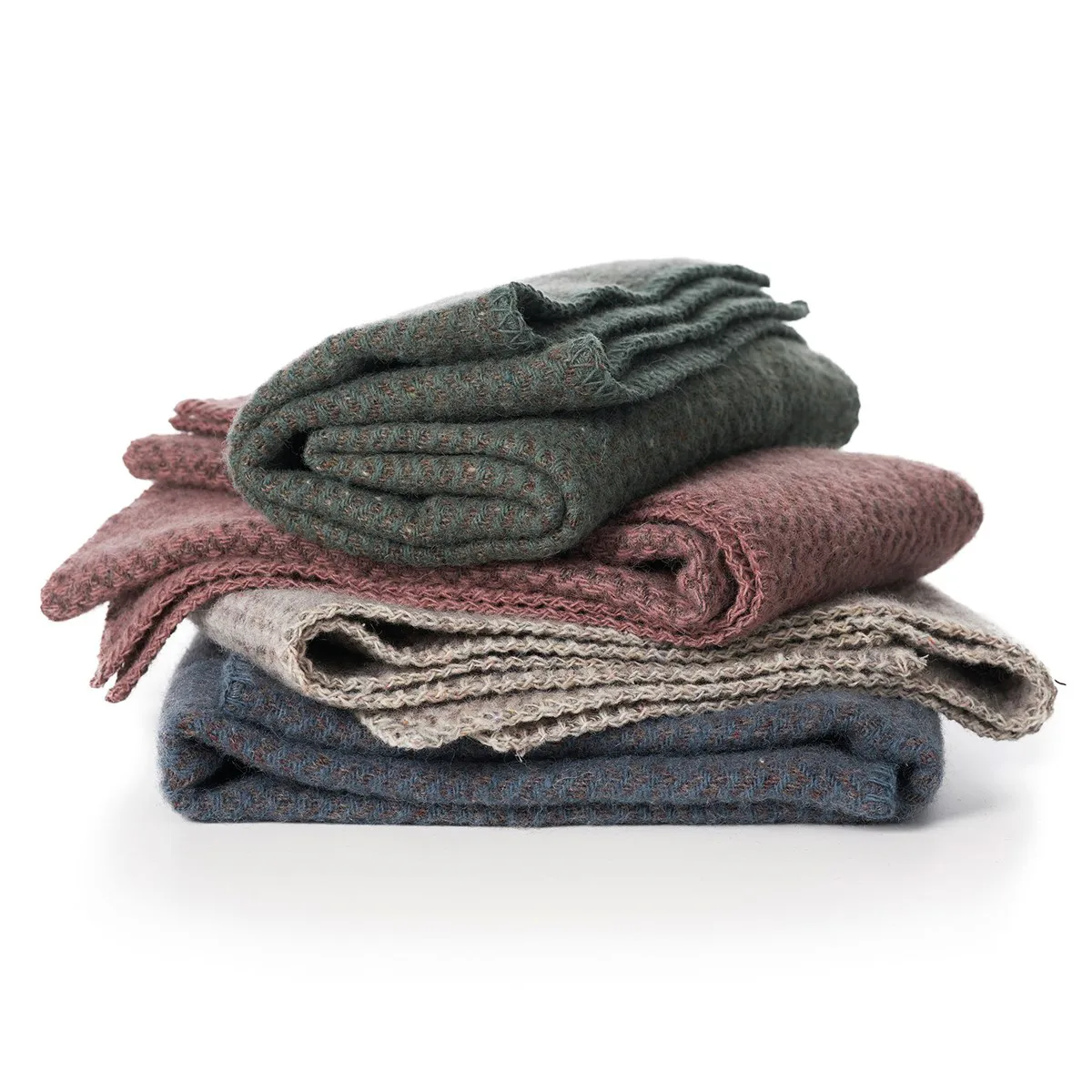 Coperta per bambini Wave Baby, marrone naturale Klippan Yllefabrik