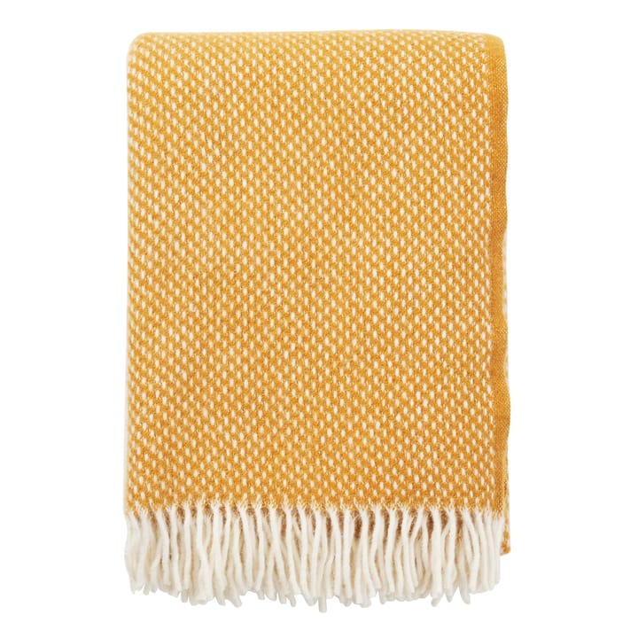 Coperta Preppy  - mustard - Klippan Yllefabrik