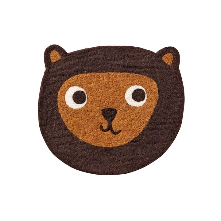 Cuscino da seduta Little bear - marrone - Klippan Yllefabrik