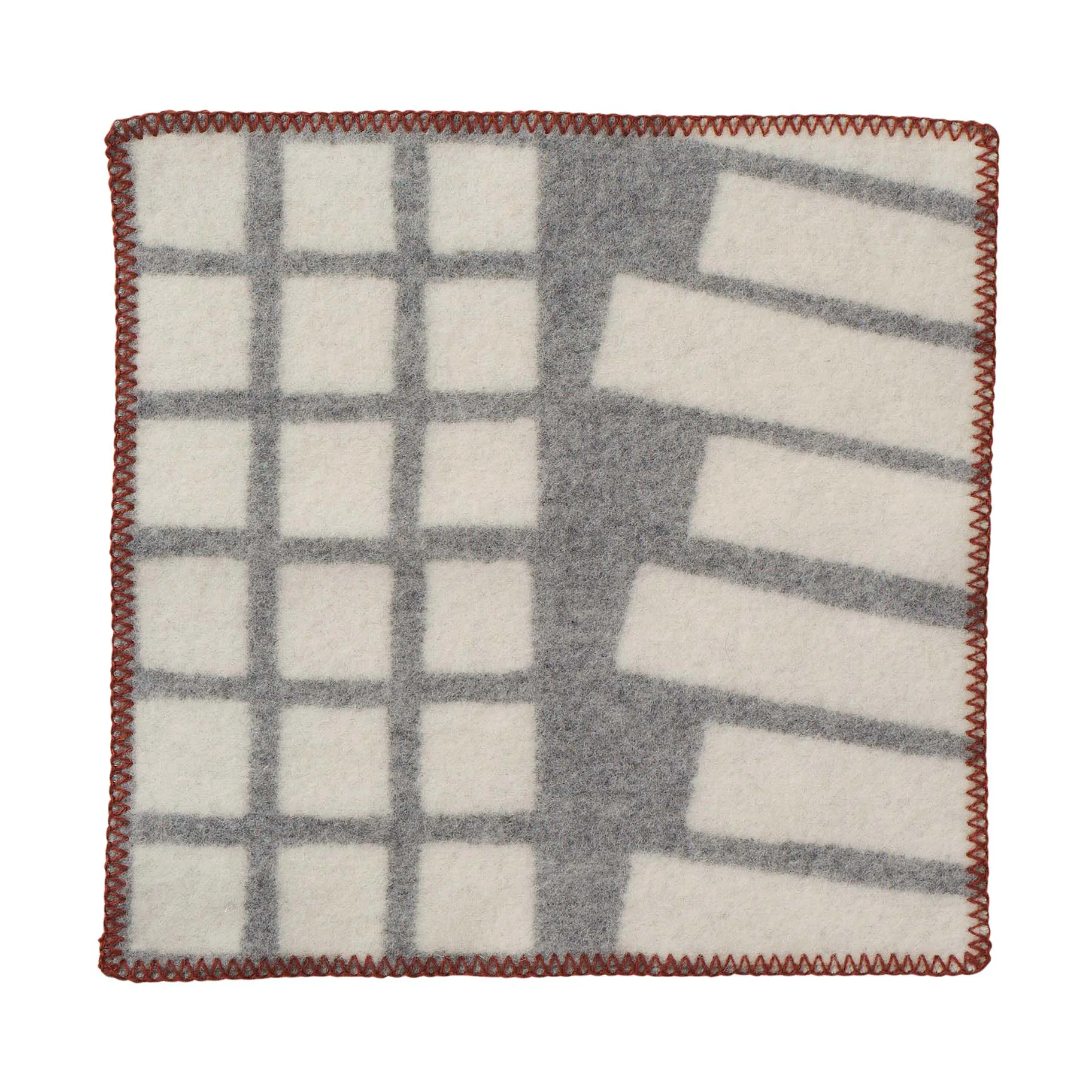 Cuscino da seduta Sankt Petri 43x43 cm, Light Grey Klippan Yllefabrik