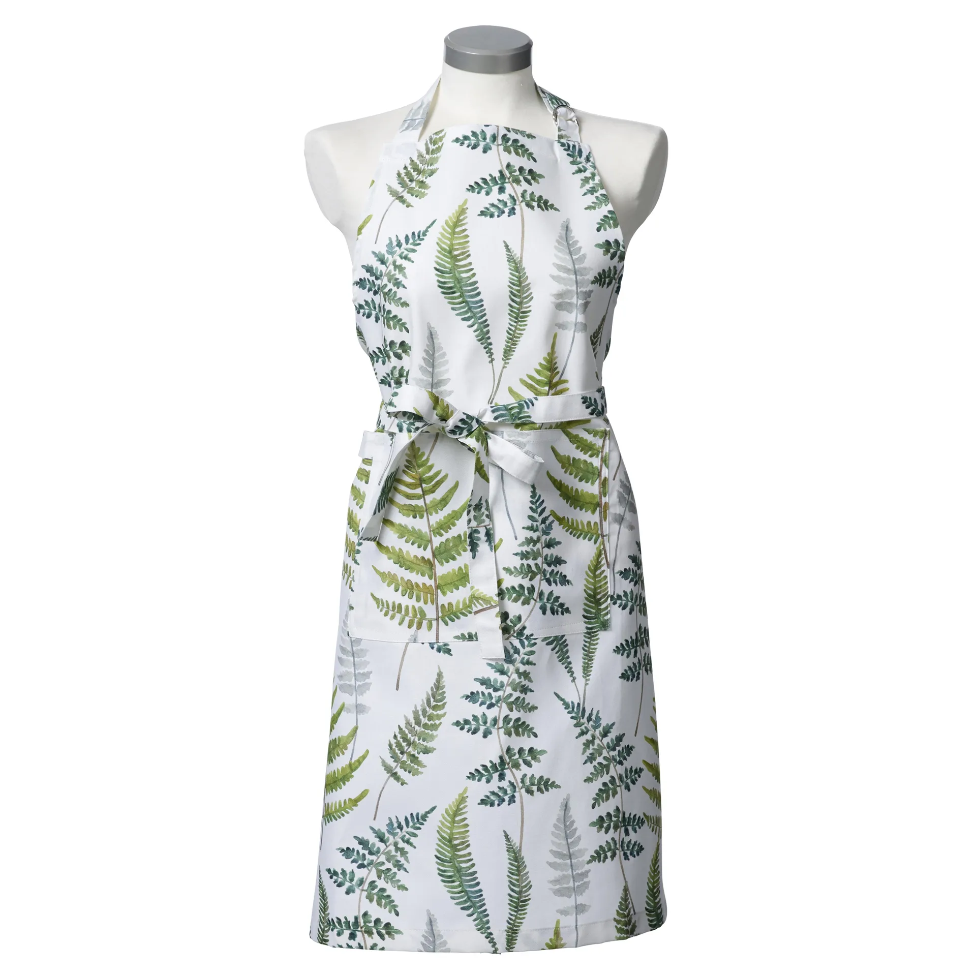 Grembiule Fräken, bianco Klippan Yllefabrik