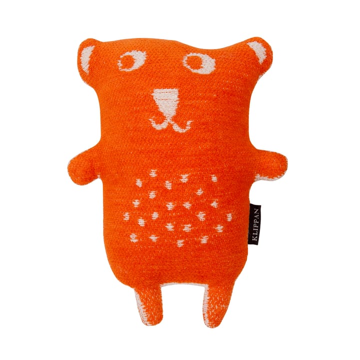 Peluche Little bear - arancione - Klippan Yllefabrik