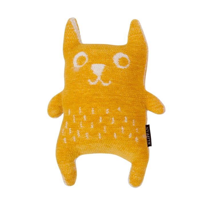 Peluche Little bear - giallo - Klippan Yllefabrik