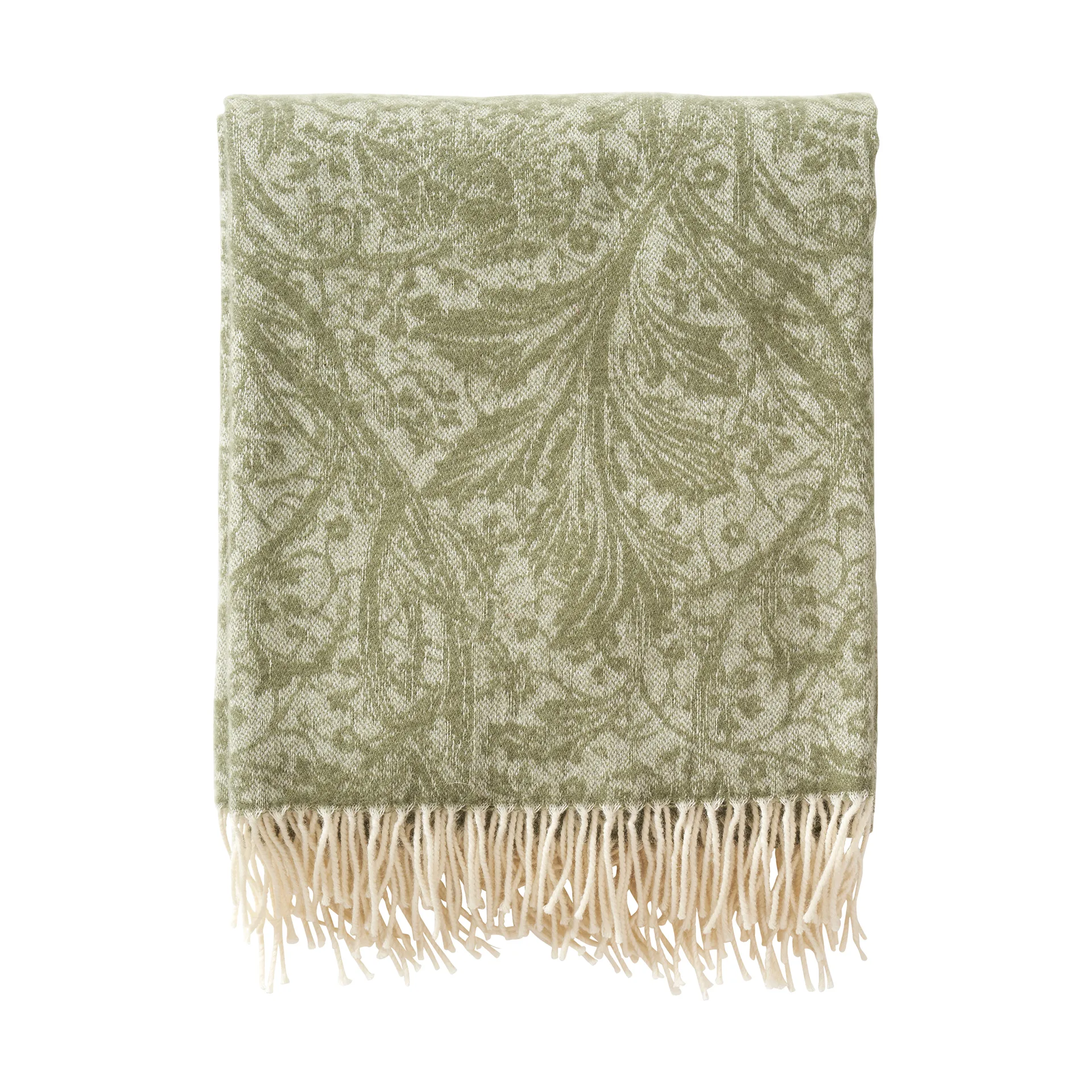 Plaid Arcadia, 130x180 cm, Verde oliva Klippan Yllefabrik
