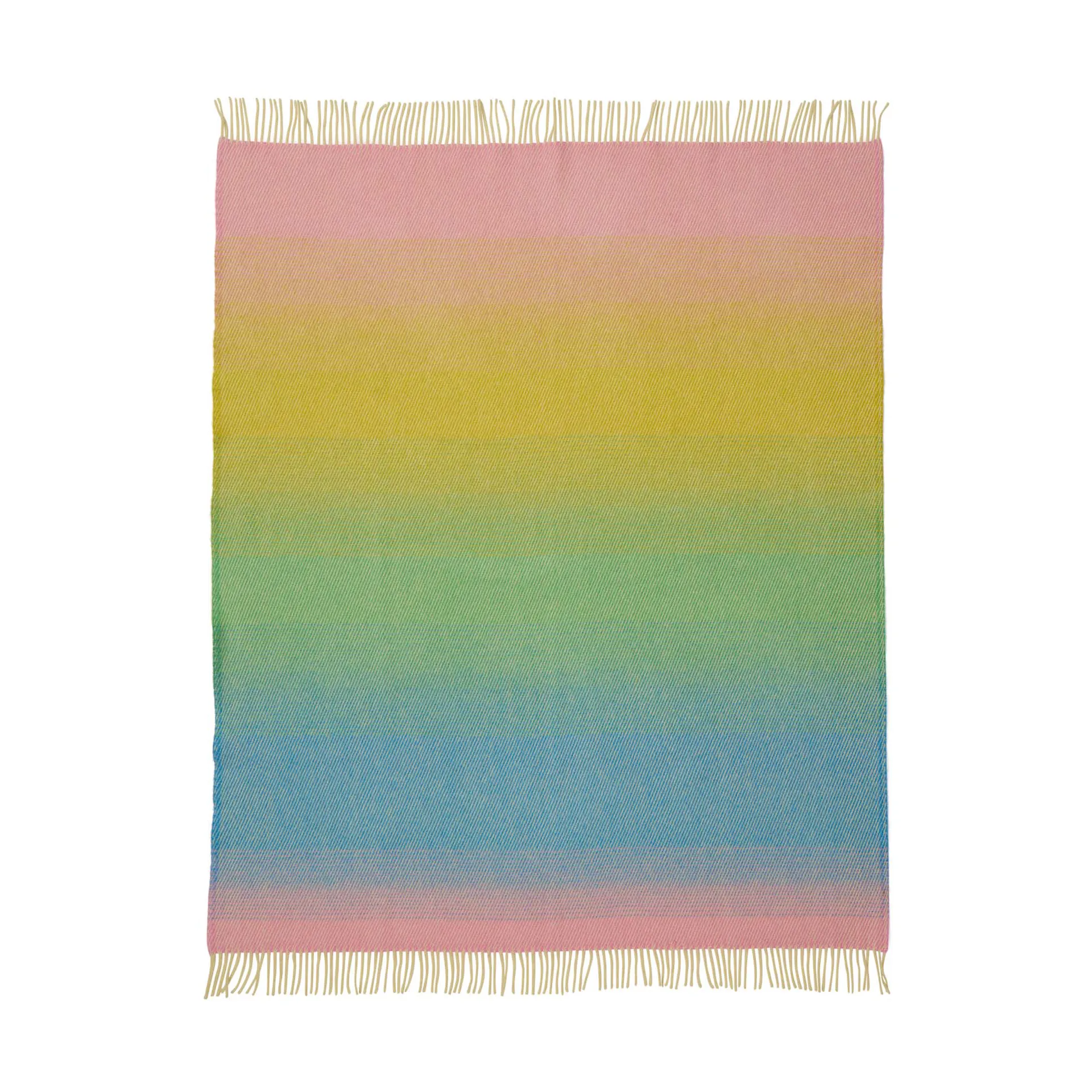 Plaid in lana Aurora 130x200 cm, Sogno pastello Klippan Yllefabrik