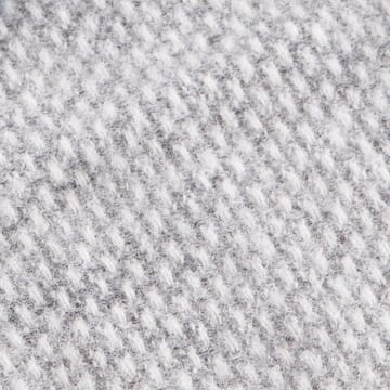 Plaid in lana Domino  - grigio chiaro - Klippan Yllefabrik