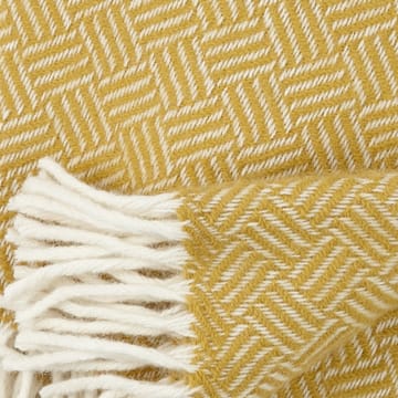 Plaid in lana Samba - giallo - Klippan Yllefabrik