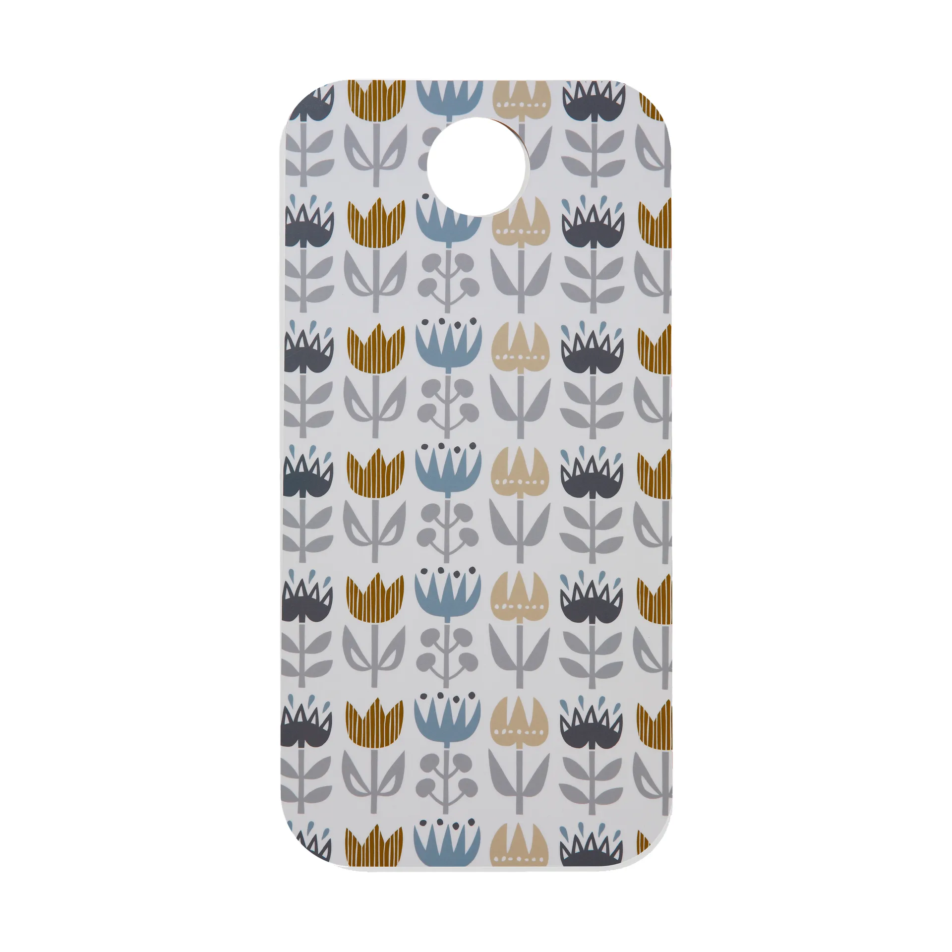 Tagliere Tulip 20x40 cm, Grigio-multicolore Klippan Yllefabrik