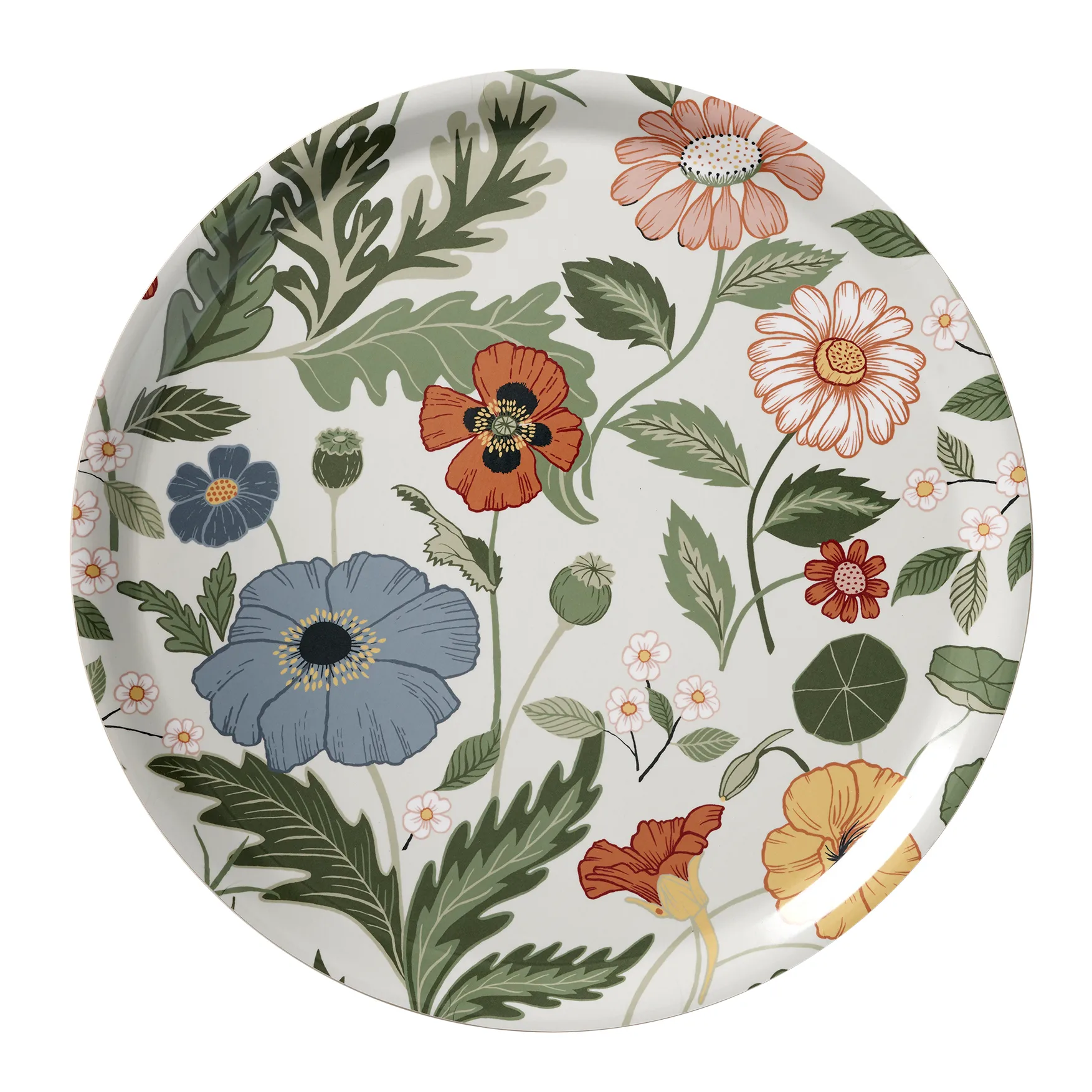 Vassoio Bloom 38 cm, Crème Klippan Yllefabrik
